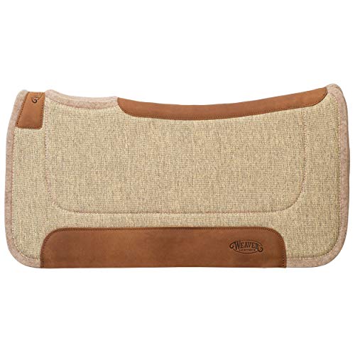 Weaver Leather 76,2 x 76,2 cm cnt Jute/Flt S/Pad, bg/Gy Schabracke, Beige/Grau, L x 30" W-1" Thick