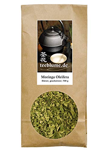 Moringa Oleifera Tee, 500g, geschnittene Blätter des Moringa Baumes