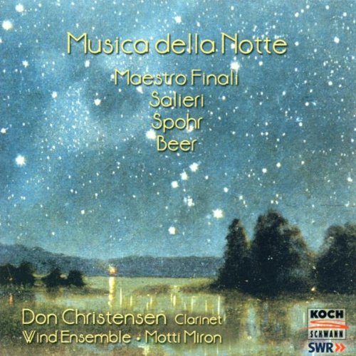 Musica della Notte - Klarinettenkonzerte von Spohr, Beer, Salieri, Finali