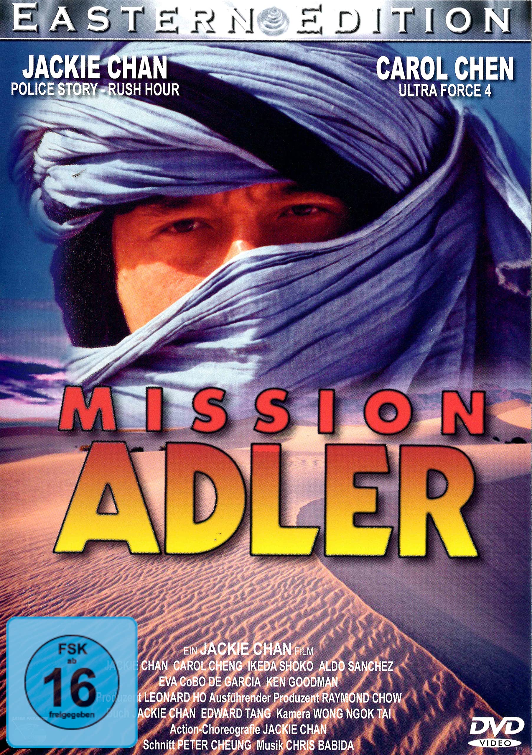 Mission Adler - Der starke Arm der Götter - Martial Arts Eastern Edition mit Jackie Chan und Carol Cheng