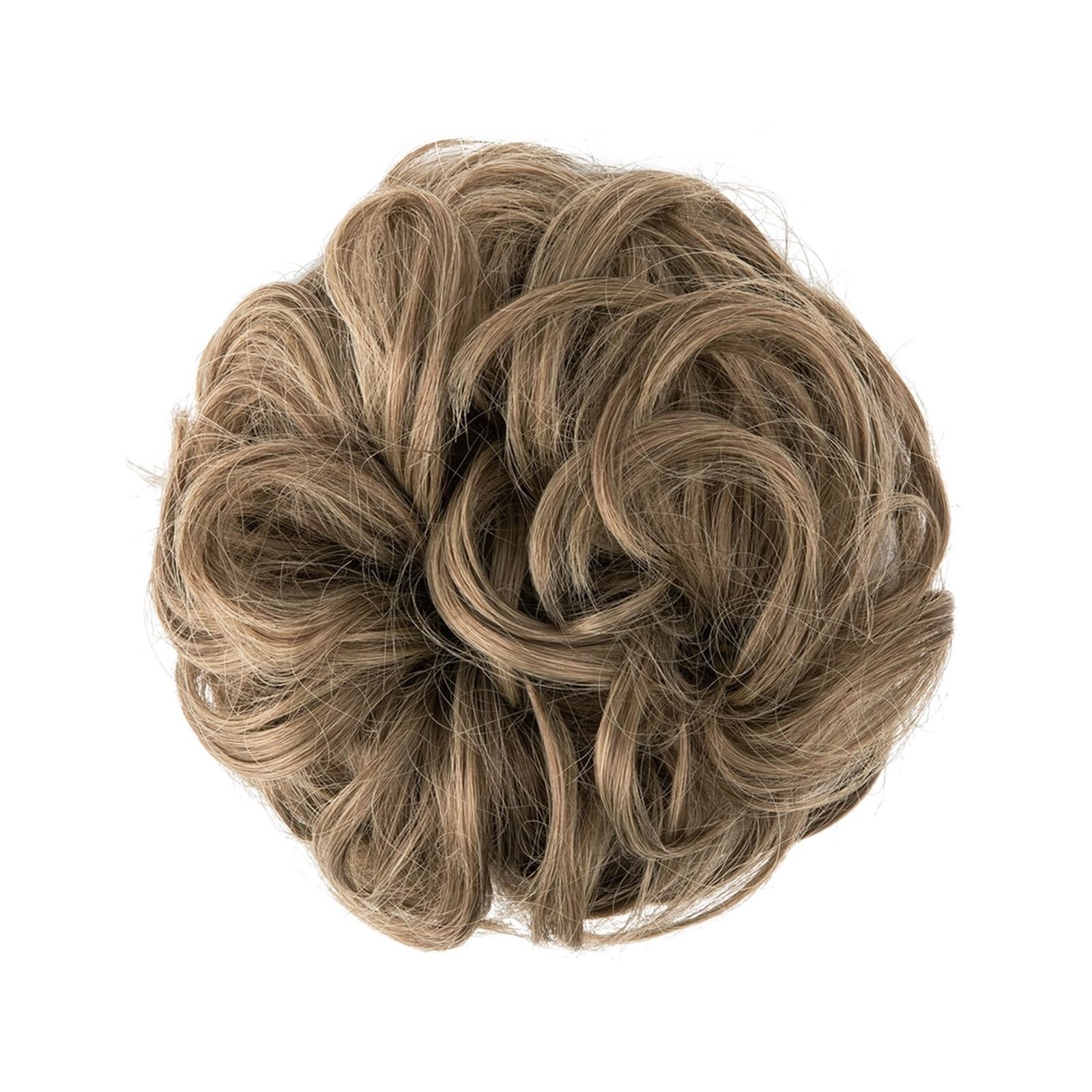 Haarteil Unordentlicher synthetischer Haarknoten for den täglichen Gebrauch, Chignon-Scrunchies, gefälschtes Haarband, Zopf, elastisches Haarteil, Schwanz for Frauen H9 Haarverlängerung(86-10)