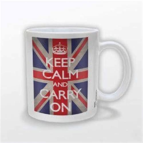 Keep Calm Carry On Union Jac Ceramic Mug