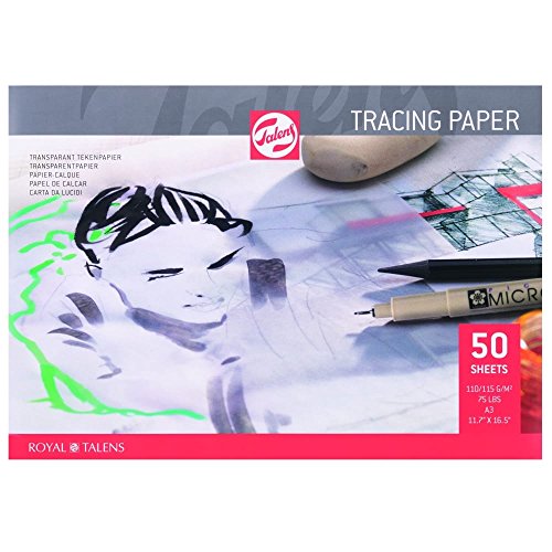 Talens Transparentpapier, 50 Blatt (110 g/m², DIN A3)