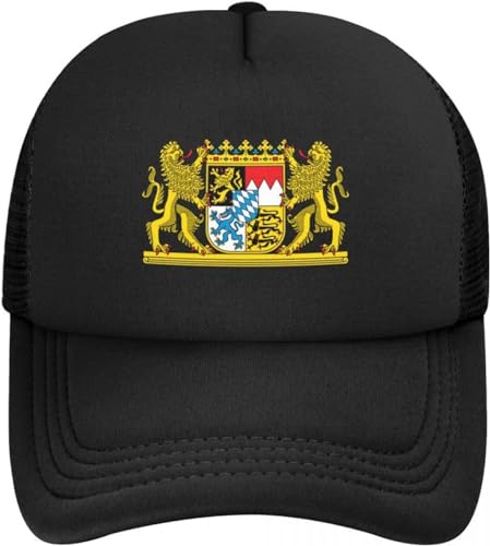 GPMZZMIX Baseballkappe Hiphop Sonnenhut Bayern Wappen Baseball Cap Sport Cap Golfbekleidung Herren Damen Geschenk