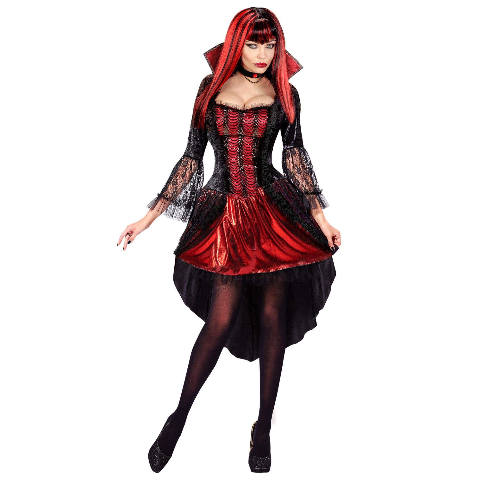 W WIDMANN MILANO Party Fashion - Kostüm Vampirin, Kleid, Blutsauger, Halloween