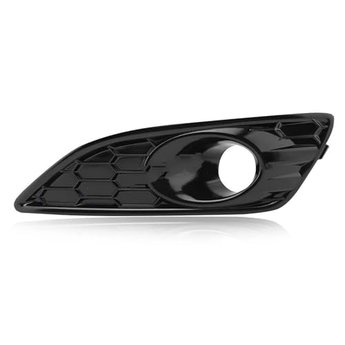 Frontgrills Für Ford Für Fiesta JA8 Mk7 2013 2014 2015 2016 2017 Auto Nebelscheinwerfer Abdeckung Scheinwerfer Rahmen Nebelscheinwerfer Grill Front Bumper Grille(L Fog Cover)