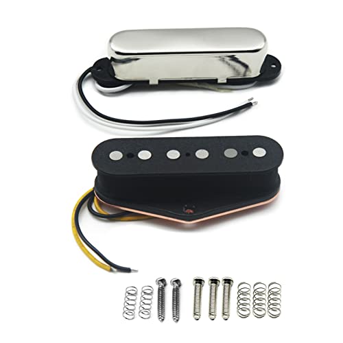 ZENGXUE Retro Alnico 5 E-Gitarren-Pickup-Hals-Verstärker-Bridge-Pickup-Set Humbucker Tonabnehmer Set