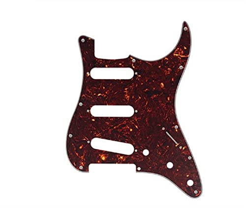 Geladenes Gitarren-Pickguard Guitar Alnico 5 Pickups WVS. Einzelne Spule Pickups Guitar Pickguard Verdrahtung geeignet für Str-Gitarre (Color : 07)