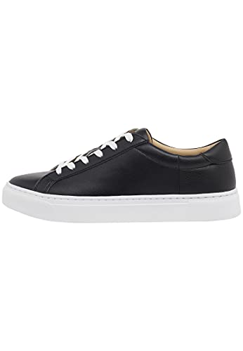 Superdry Damen VEGAN Retro Court Trainer Sneaker, Black, 37 EU