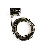 CLE 3 Phasen Stromschienenadapter schwarz mit 5m Kabel und Endhülsen Staff Erco SLV Eutrac Hoffmeister Global Adapter