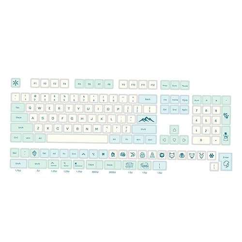 Tastenkappen, PBT-Standard-Farbsublimationsprozess, Tastenkappe, 137 Tasten, XDA-Profil für mechanische Tastatur, Farbsublimationstastenkappen