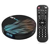 Sofobod HK1 MAX TV Box Android 9.0 TV Box 4GB RAM 32GB ROM 2.4G/5G Dual WiFi H.265 Decoding HD 4K Set Top Box + i8 Mini Wireless Keyboard (EINWEG)