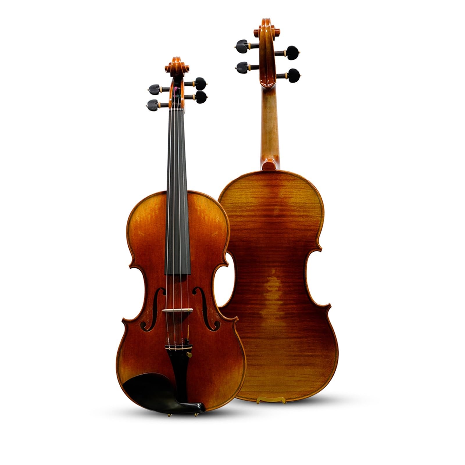 Geige Professionelle Bühnenperformance, handgefertigte High-End-Violine aus Massivholz für Erwachsene 4/4