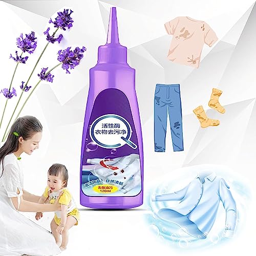 Laundry Stain Quik Sure,Active Enzyme Laundry Stain Remover,2024 New Laundry Stain Quik Sure, Enzyme Stain Remover,Enzyme laundry stain remover (2 pcs* 120ml)