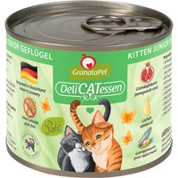 24 x 200 g | GranataPet | Kitten Geflügel DeliCatessen | Nassfutter | Katze