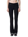 LTB Jeans Damen Fallon Jeans, Black Wash 200, 30W x 34L