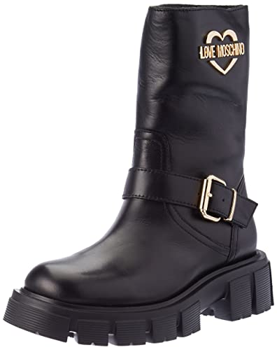 Love Moschino Damen Ja24495g0fia00041 Stiefelette, Schwarz, 41 EU