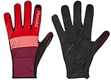 Roeckl Rainau Winter Fahrrad Handschuhe lang lila/rot 2023: Größe: 7.5