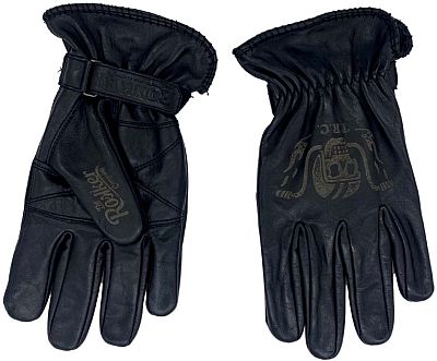 Rokker Motorradhandschuhe Gloves Tattoo Ape Lederhandschuhe, XL