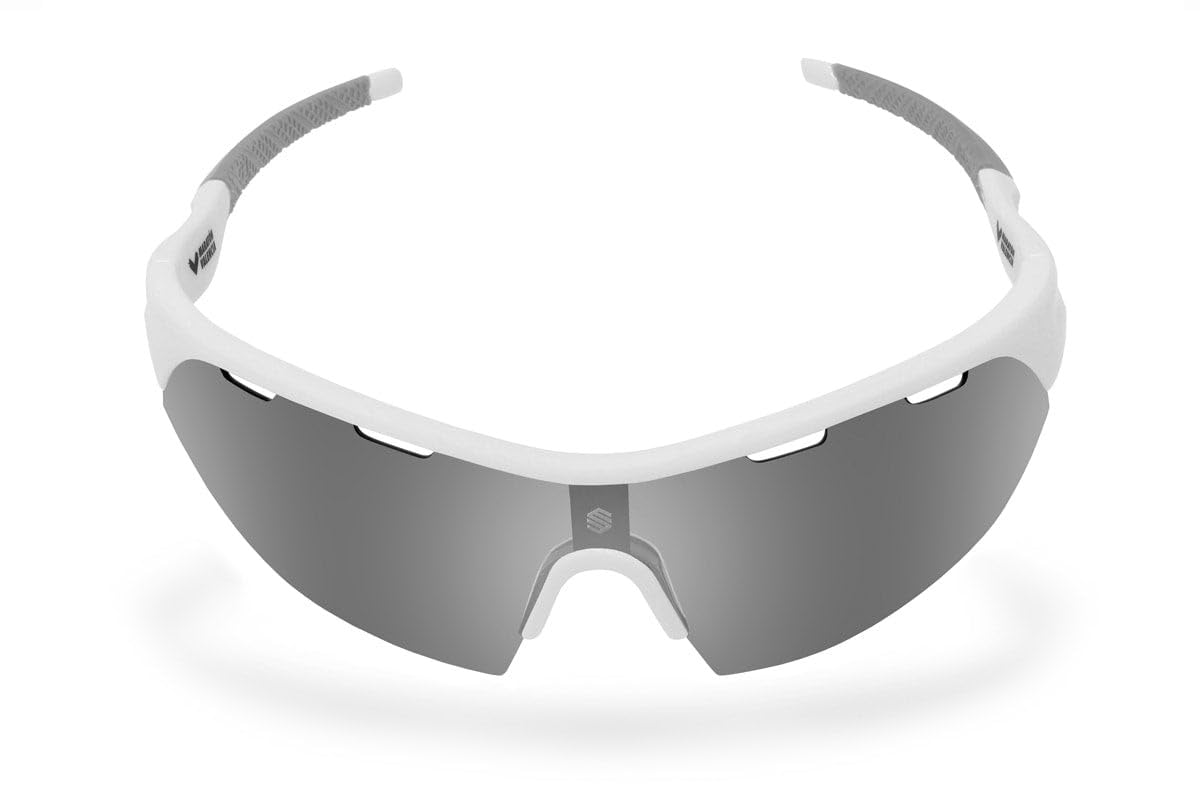 SIROKO - Selbsttönende Sportbrille für Radfahren K3s PhotoChromic MediterráneoGrau/Schwarz