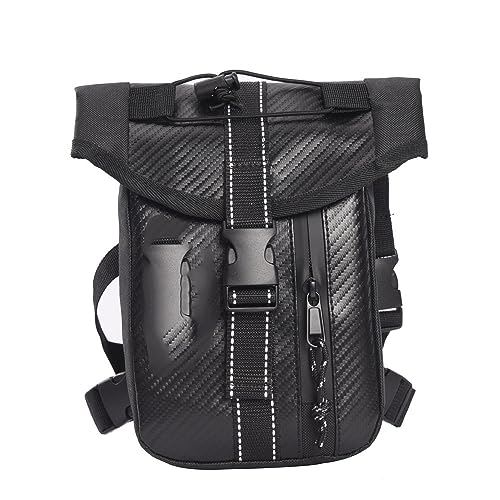 Motorrad Beintasche Männer Oxford Taille Tasche Drop Oberschenkel Bein Tasche Tasche Gürtel Hüfte Bum Geldbörse Motorrad Fahrer Umhängetasche Messenger Schulter Taschen Motorrad Tasche Bein(V)