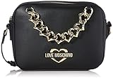 Love Moschino Damen Collezione Autunno Inverno 2021 Umhngetasche, Schwarz