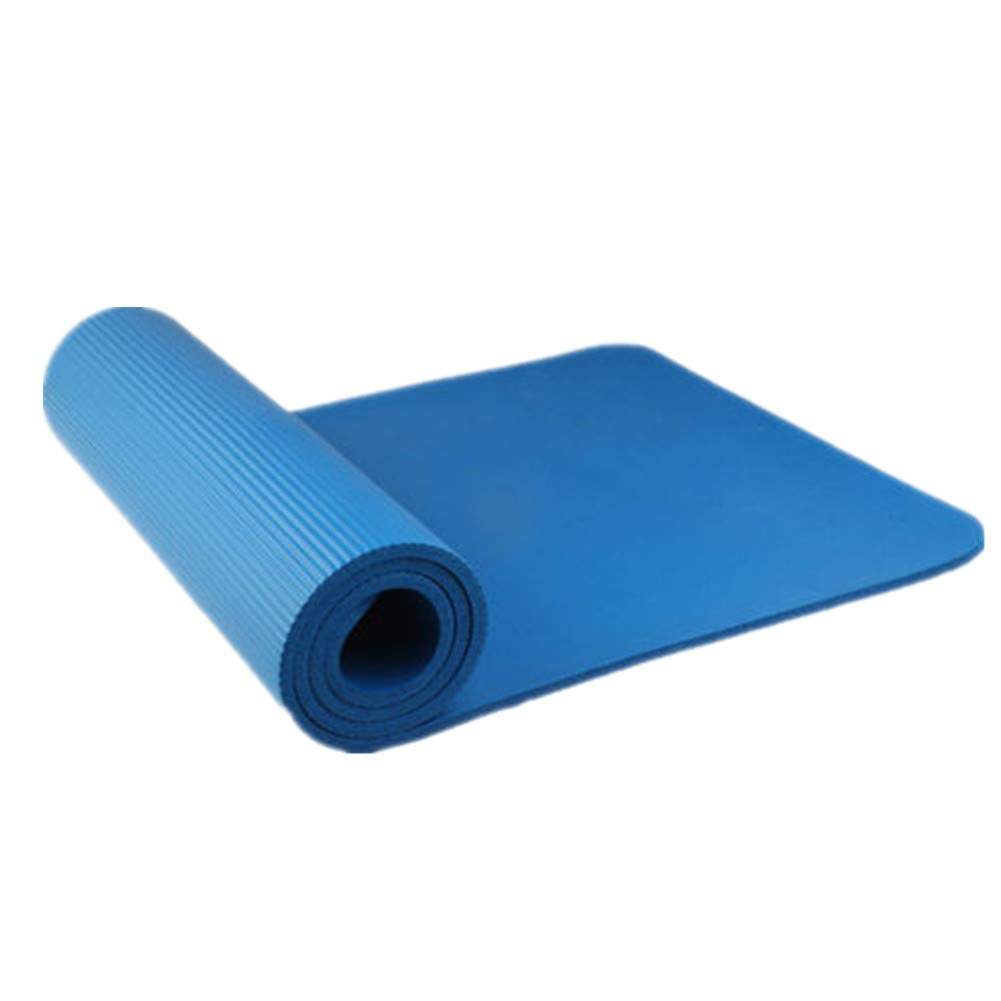 Fitnessmatte Yoga Mat Yogamatten für zu Hause Yogamatten Trainingsmat Trainingsmatte rutschfest Trainingsmatten Yoga Stretch Mat blue,15mm