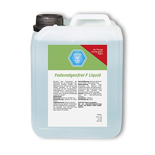 Fadenalgenfrei F Liquid 20 L Fadenalgenvernichter Fadenalgen Algen Koi Teich