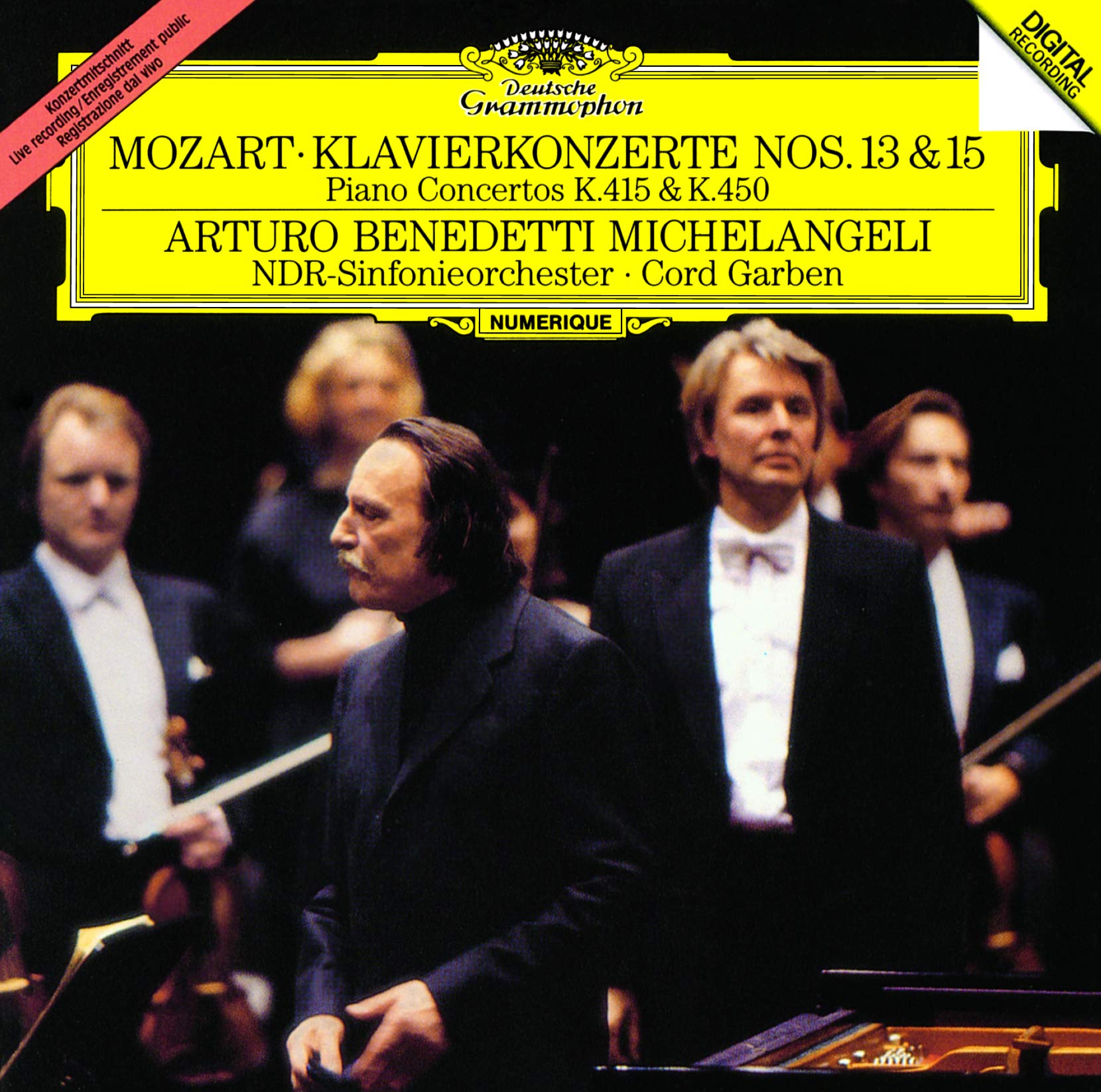 Mozart: Piano Concertos No.13 & No.15 (UHQCD)