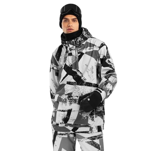 SIROKO - Snowboardjacke mit Kängurutasche W3 Rush - M - Mehrfarbig