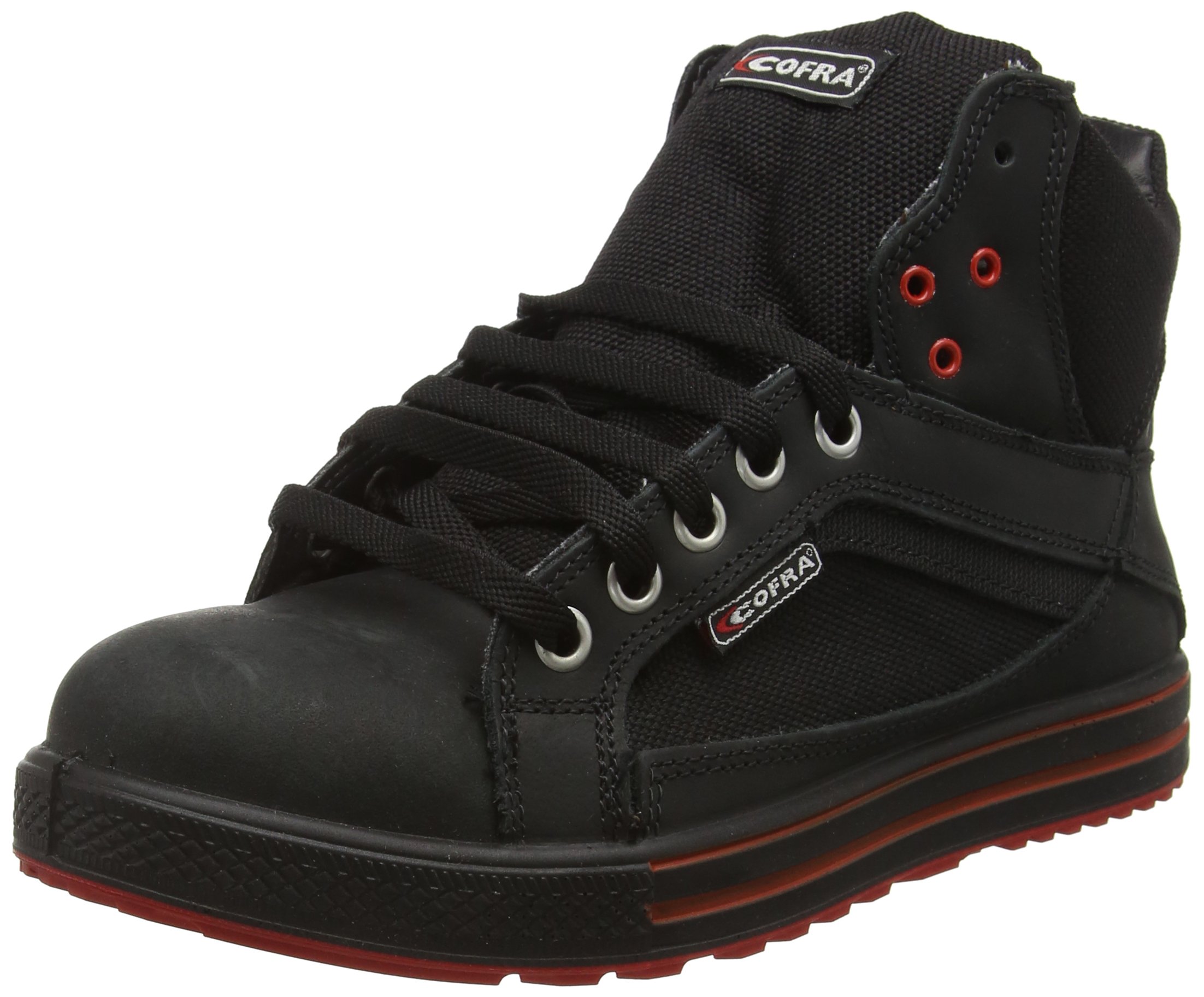 Cofra 35100-000.W39 FORWARD S3 SRC Sicherheitsstiefel, Schwarz, Größe 39