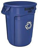 Rubbermaid Commercial Products 75.7 Litre BRUTE Recycling Container - Blue