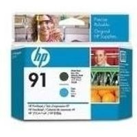 Hewlett-Packard HP 91 - Druckkopf - 1 x Cyan, mattschwarz (C9460A)