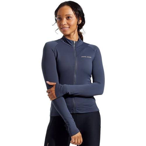 PEARL iZUMi Attack Thermo Langarm Trikot Damen grau