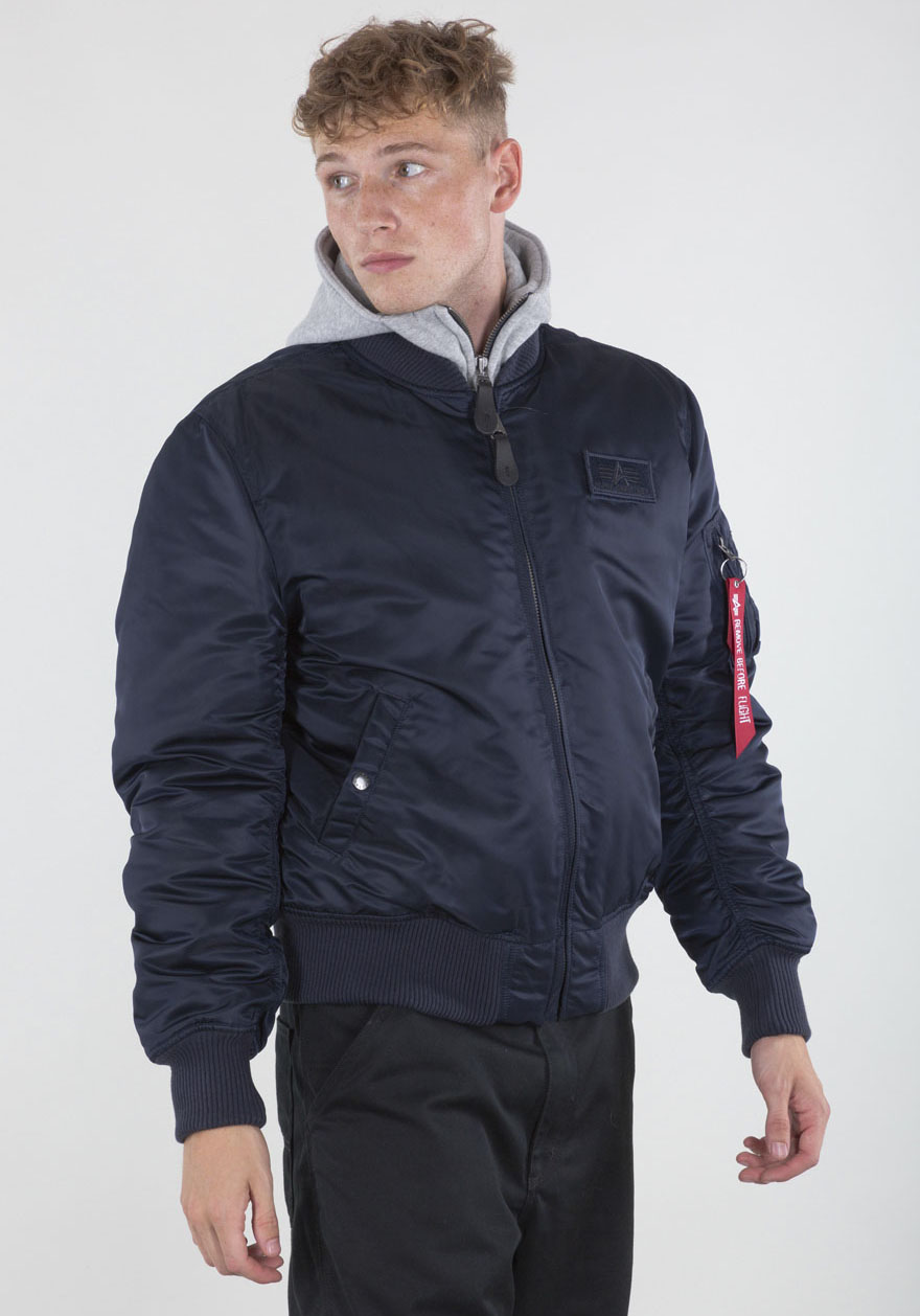 Alpha Industries Bomberjacke "MA-1 D-TEC", mit Kapuze 3