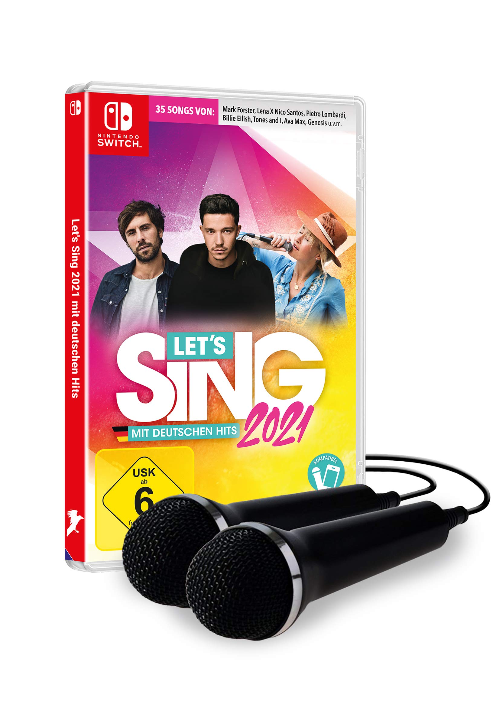 Let's Sing 2021 mit deutschen Hits [+ 2 Mics] (Nintendo Switch)