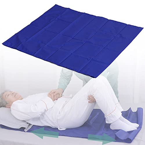 Gleittuch für Bettlägrige Senioren, Schiebeblatt für Patienten Transfer, Drehen Und Neupositionierung Im Bett, Waschbar und Leicht zu Trocknen, Größen: 98×76cm/118×76cm/138×76cm