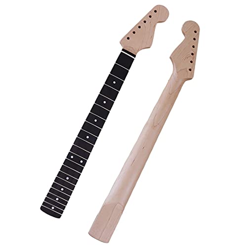 E-Gitarrenhals 21 Und 22 Bünde Kanada-Ahorn-Gitarrenhals Für ST-E-Gitarrenhals Gitarre Hals Ersatz (Color : 07)