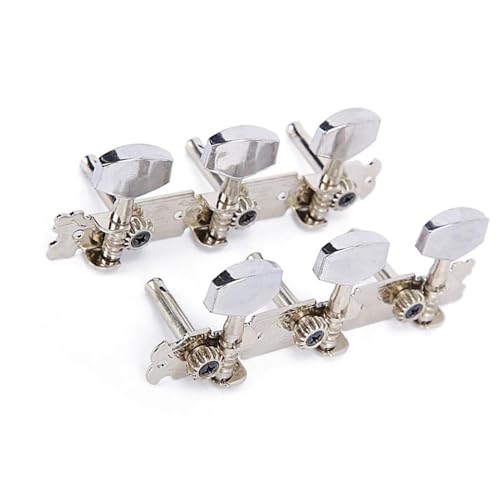 Strings Tuning Pegs Mechaniken Für Gitarre Neues Mechaniken-Stimmstecker-Set, einfach zu installierender Gitarren-Stimmstecker, Maschinenkopf (Color : 3/4)