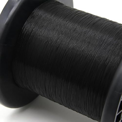 50 m UL10064 FEP-Draht 40/36/34/32/30/28/26 AWG PTFE-Kunststoff, ultrafeine Mikrolitzen, Lötzinn, Kupferkabel mit hoher Leitfähigkeit (Color : Black, Size : 26AWG)