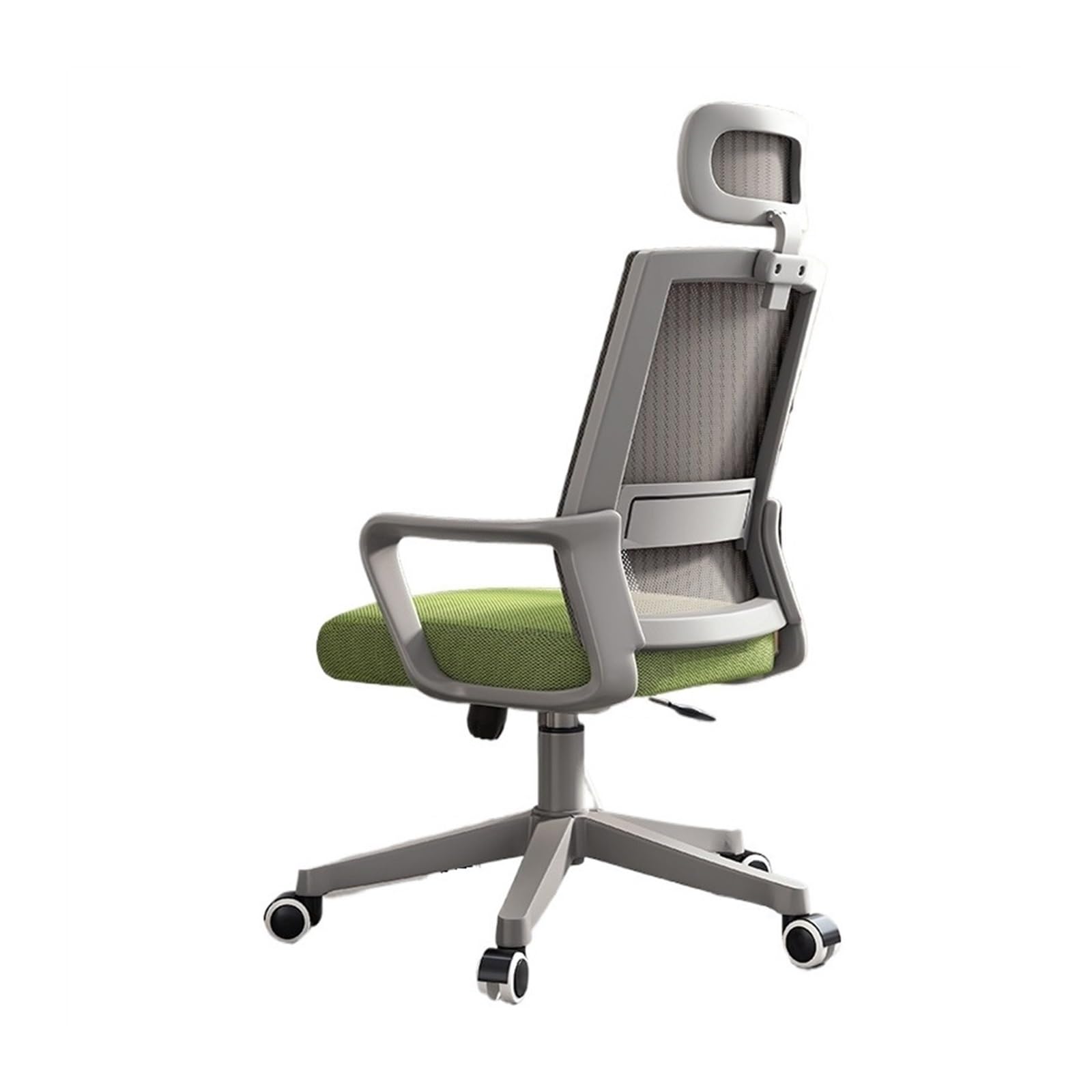 BFVAKBKYT Home Office Ergonomischer Schreibtischstuhl, Großer und hoher, Verstellbarer, bequemer Home-Office-Stuhl for Männer und Frauen, Drehstuhl(Green)