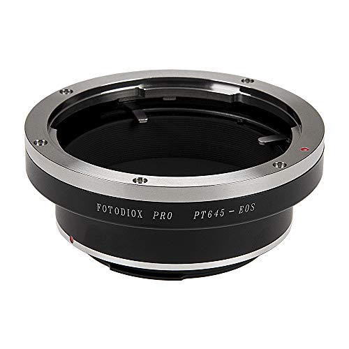 Fotodiox Pro Lens Mount Adapter, Pentax 645 Lens to Canon EOS EF, EF-S Mount Camera such as EOS 7D, 5D, 60D & Rebel T3