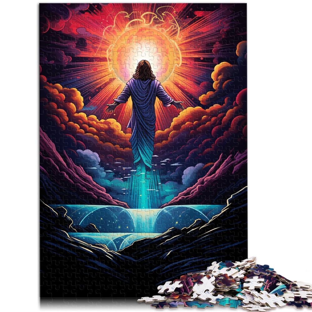 Puzzle für Brasilien, Jesus, Erlöser, 1000 Teile für Erwachsene. Das Holzpuzzle ganze Familie und Dieses 1000-teilige (50 x 75 cm)