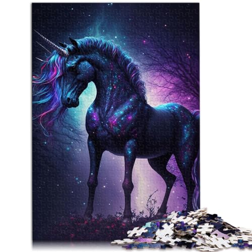 Puzzle für süßes Pony. Schwieriges, anspruchsvolles Puzzle mit 1000 Teilen. Holzpuzzle, Familienspiel zum Stressabbau, schwieriges Herausforderungspuzzle mit 1000 Teilen (50 x 75 cm).