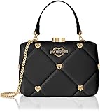 Love Moschino Damen Jc4087pp1glz000 Handtasche, Schwarz