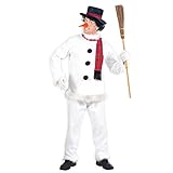 W WIDMANN MILANO Party Fashion - Kostüm Schneemann, Weihnachten, Weihnachtskostüm, Fasching