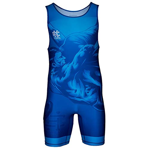 Kinder Wrestling Trikot Wrestling, Leotard Singlet Vest Kids Bodysuit Atmungsaktiver Material, Ringer Trikot