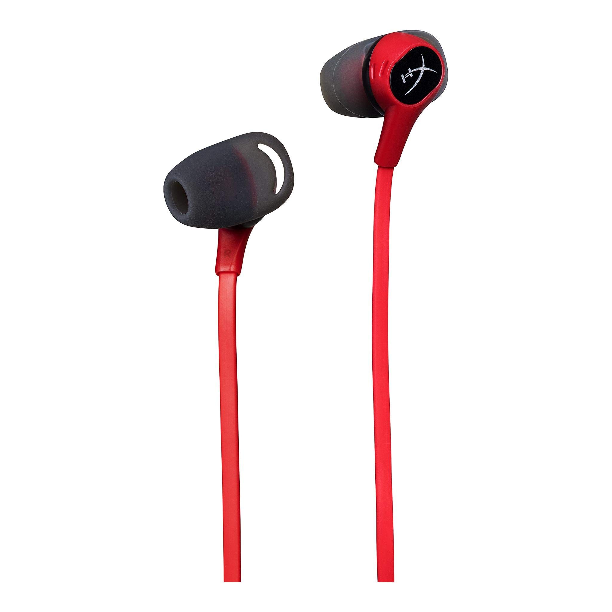 HyperX Earbuds – Kopfhörer für Nintendo Switch, PC und Handys, Rot