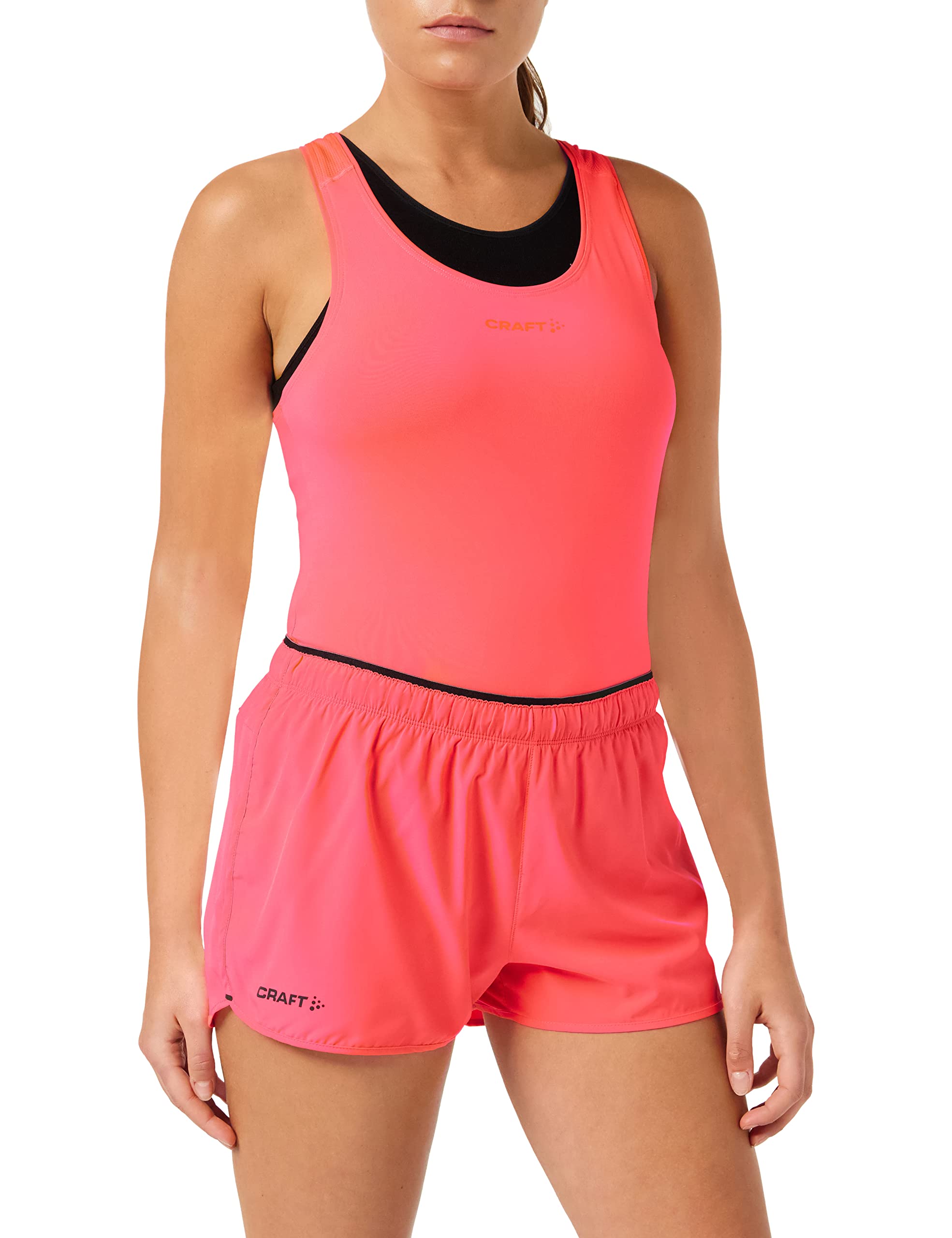 Craft Damen Training Advance Essence Stretch Shorts, Crush, Größe S