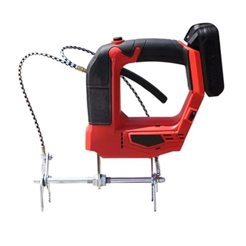 Tragbarer wiederaufladbarer Bienenschüttelmaschine Bienenzucht-Entfernungsvibrator 20V Bienenvibrator Bienenstockrahmenvibrator Bienenzuchtwerkzeuge für Bienenfarmen(Rood)